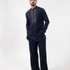 Navy Celestial Kurta