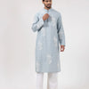 Blue Lotus Bloom Kurta