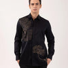 Black Autumn Glow Pitai Shirt