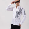 White Soaring Swallow Appliqué Shirt