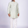 Mint Green Raindrop Embroidered Kurta Set