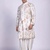 Ivory Enchanted Forest Embroidered Kurta Set