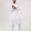 Water Pink Wildflower Kurta
